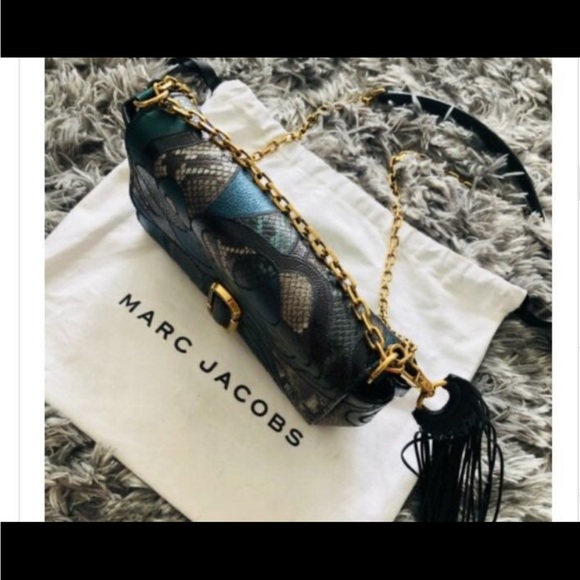 Marc Jacobs J Snake Patchwork Crossbody - Picture 4 of 7